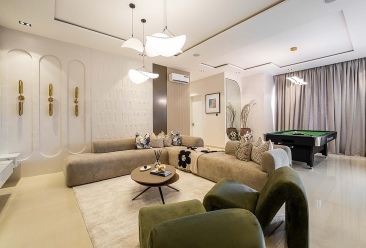 BALI 3 Bedroom Apartment with SNOOKER SWIMMING POOL and GYM in Lekki Phase 1