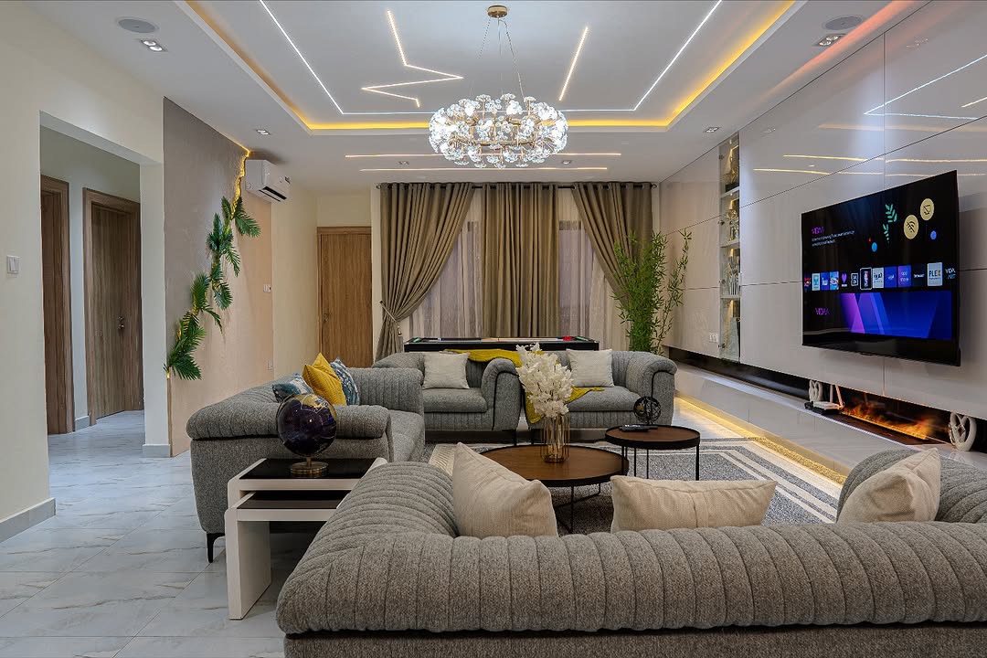 Pandora 3 Bedroom Apartment with SWIMMING POOL TENNIS BOARD and GYM in Lekki Phase 1